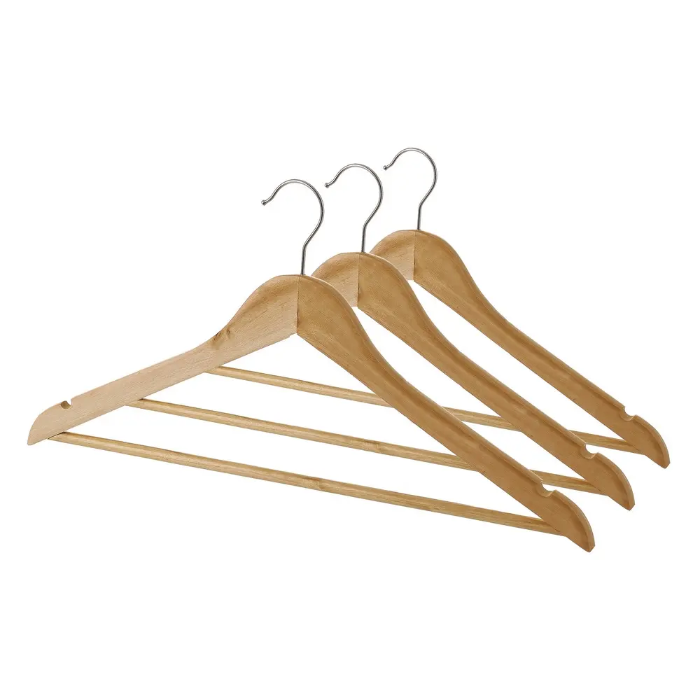 Wooden coat hangers